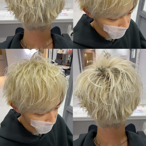 men's　ダブルカラー