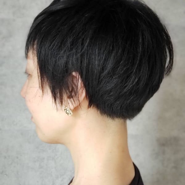 黒髪ショートスタイル|Tiam