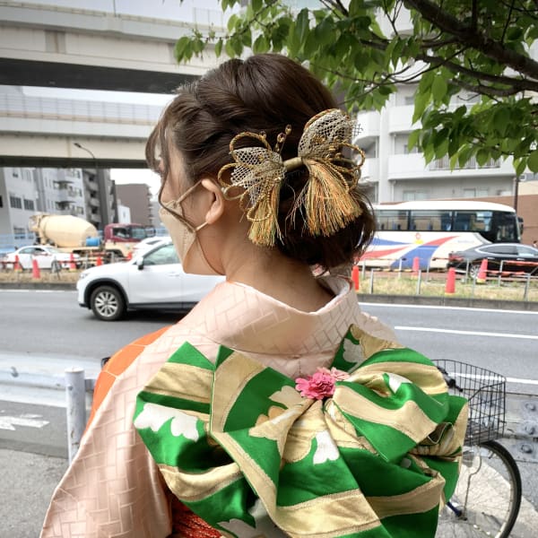 振袖着付け＆ヘアセット