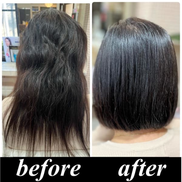【美髪整形】異次元の最新髪質改善☆シルク酸性ストレート