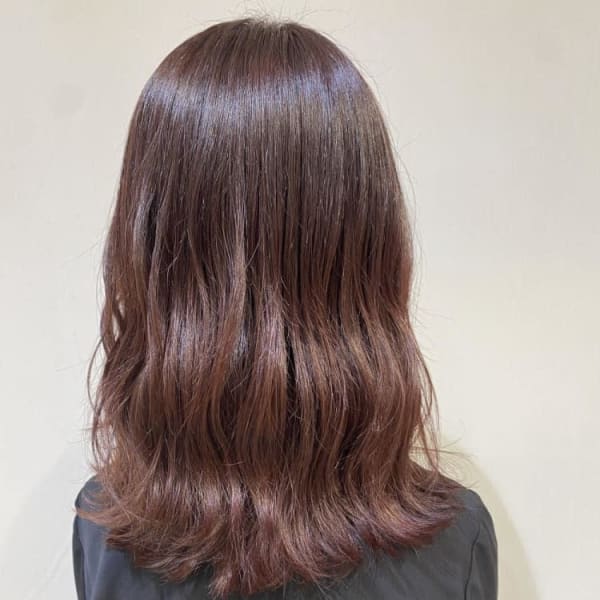 ピンクイヤリングカラー