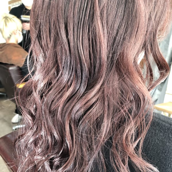 ピンクシルバー/ピンクカラー/ダブルカラー/福岡/天神