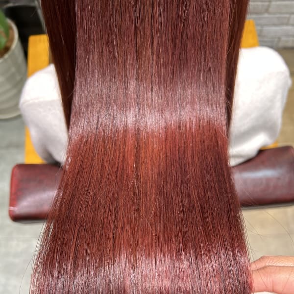 カシスレッド/カシスカラー/髪質改善/トリートメント/福岡