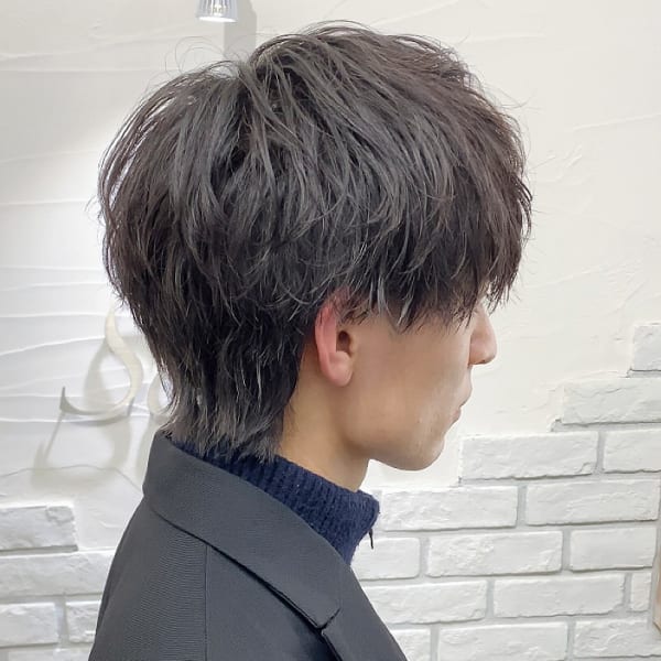 ツイストスパイラルパーマ波巻きスパイラルパーマメンズパーマ