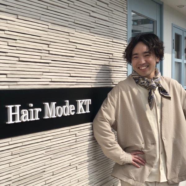 Hair Mode KT 石橋店【ヘアーモードケーティー イシバシテン】のスタッフ紹介。真鍋 孝平