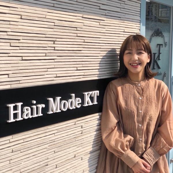 Hair Mode KT 石橋店【ヘアーモードケーティー イシバシテン】のスタッフ紹介。梅木 舞