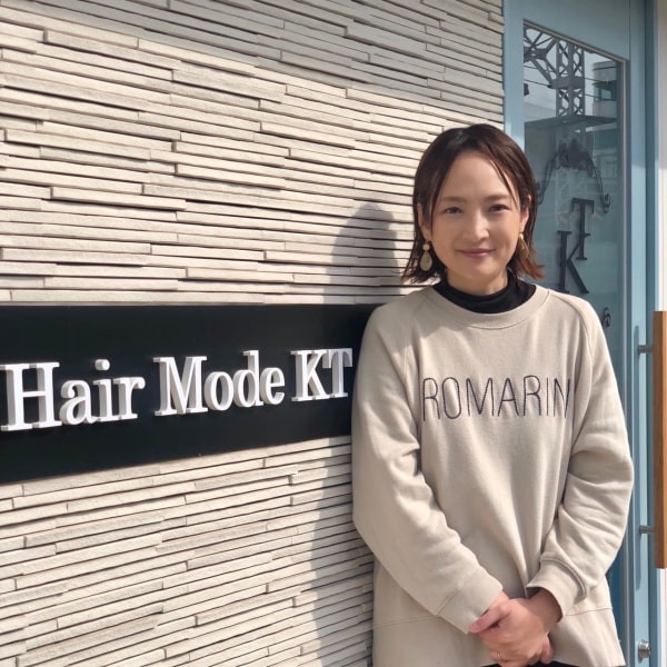 Hair Mode KT 石橋店【ヘアーモードケーティー イシバシテン】のスタッフ紹介。安福 繁美