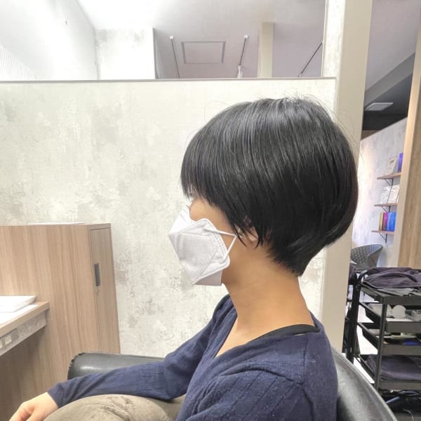 マッシュショート|半個室美容室 roan 福津店