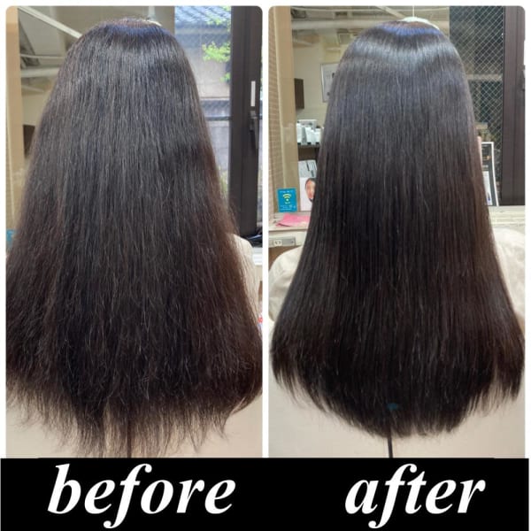 美髪整形ストレート(アルカリ性縮毛矯正)