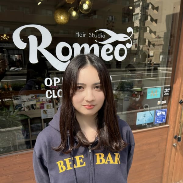 hair studio Romeo【ロメオ】のスタッフ紹介。カレン