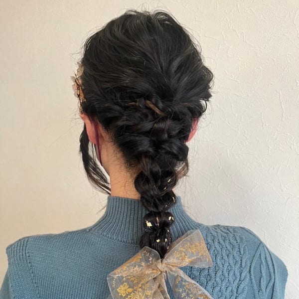 網おろしアレンジヘア