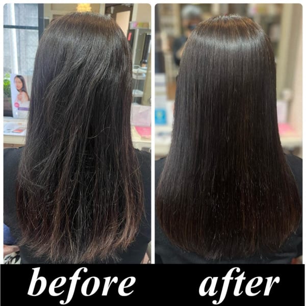 【美髪整形】異次元の最新髪質改善☆シルク酸性ストレート