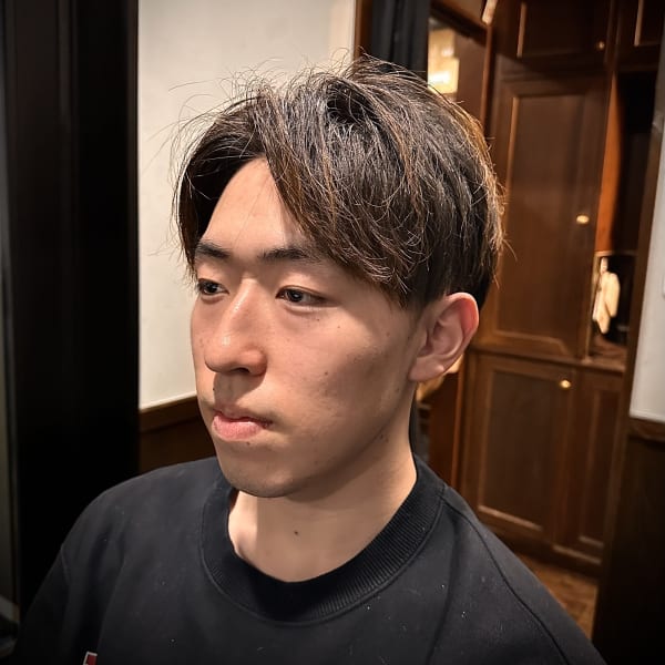 ナチュラルセンターパート