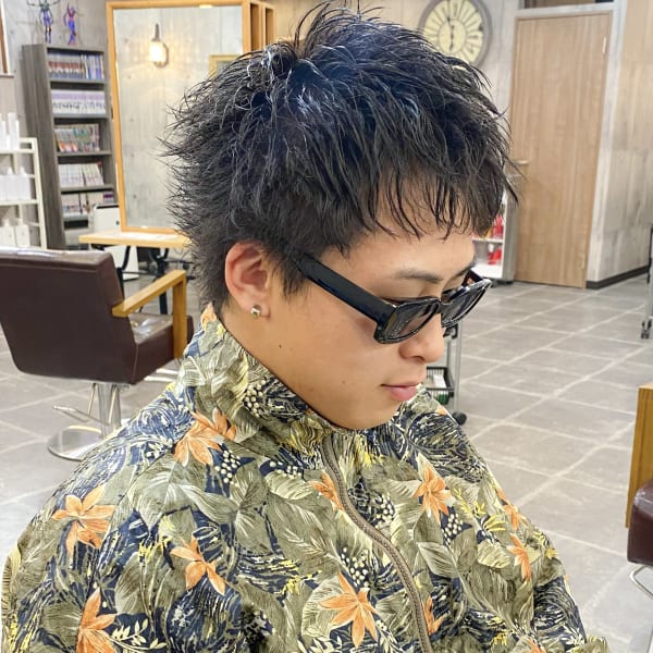 【amule hair】スパイキーショート