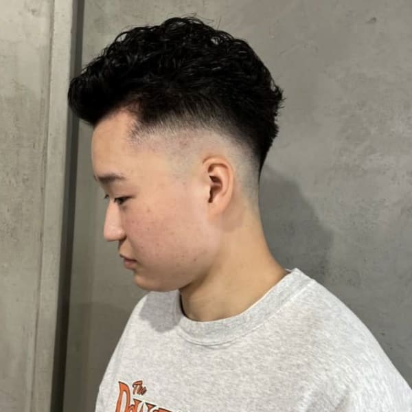 フェードカット　モヒカン　ピンパーマ　【札幌】