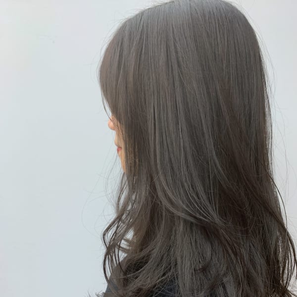 ◆小顔/大人可愛い/モテ髪/ロングレイヤー/ココアベージュ