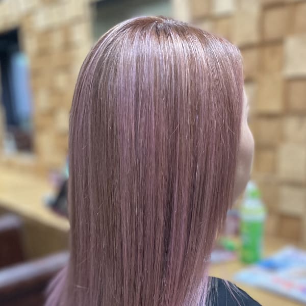 フルハイライトでつくるピンクカラー|LUCIS 【ルーキス】