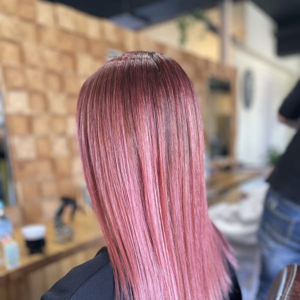 ハイライトグラデーションでつくるレッドピンクカラー|LUCIS 【ルーキス】