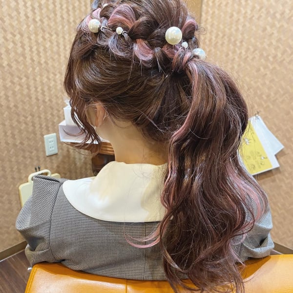 ウィッグアレンジ