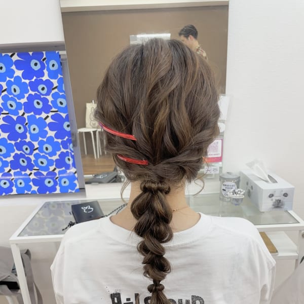 ナチュラル編みおろし