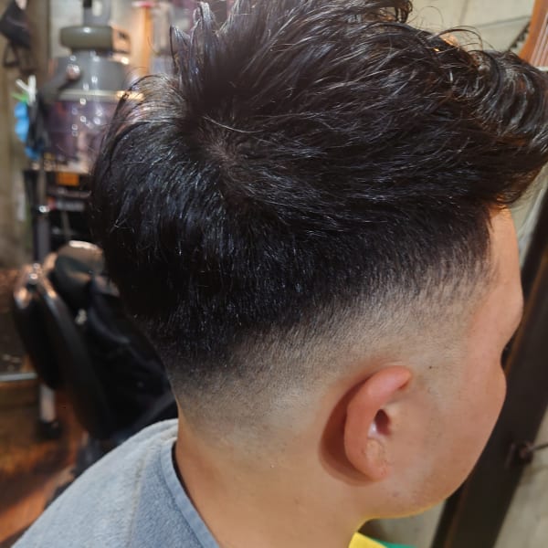 フェード　アップバング（ラフセット）