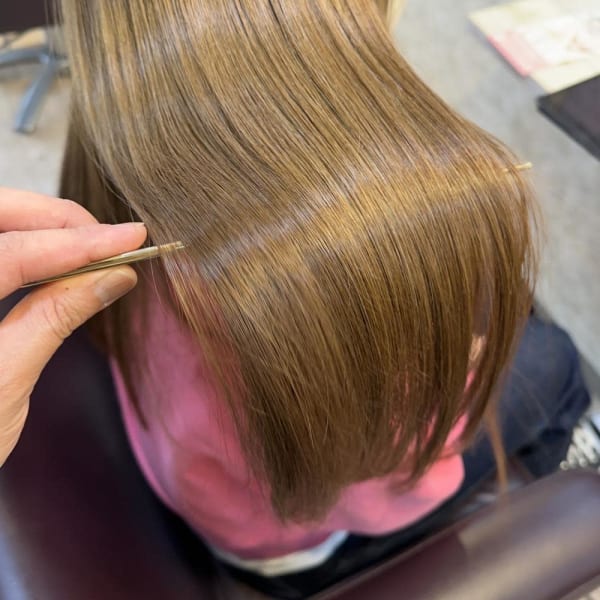 極髪質改善ストレート|hair epoque