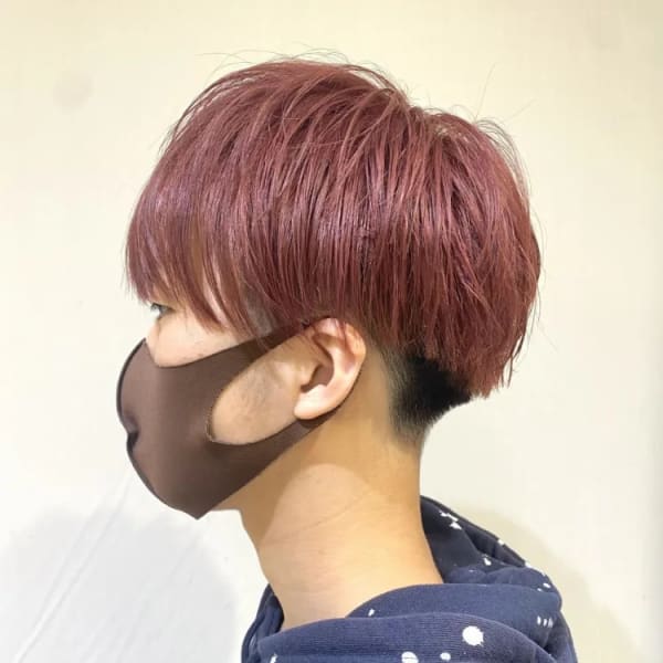 メンズピンクカラー