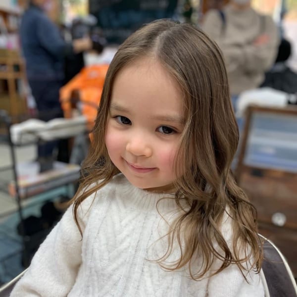 可愛い　レイヤーカット　チャイルドカット