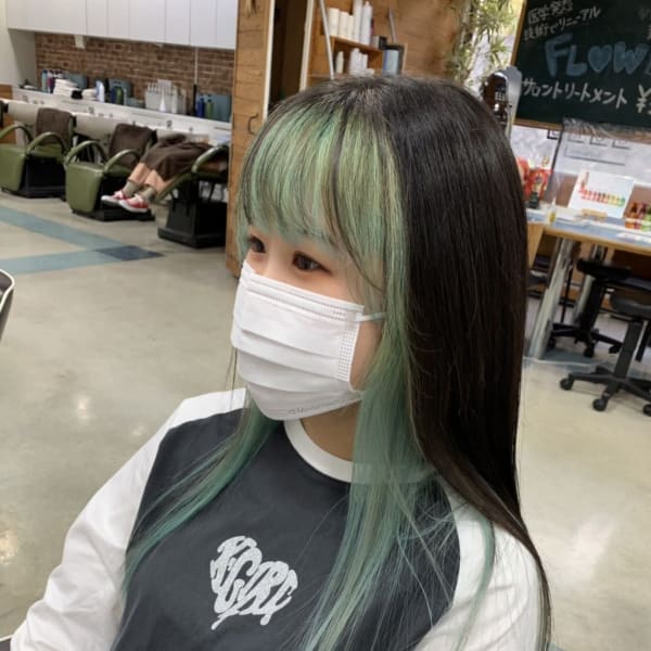 イヤリングカラー　カット　トリートメント|GORO 毘沙門店