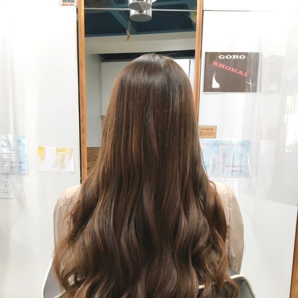 イルミナカラー　レイヤーカット　トリートメント|GORO 毘沙門店