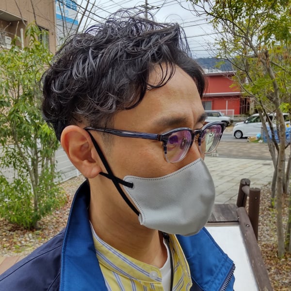 エレガントカールメンズスタイル