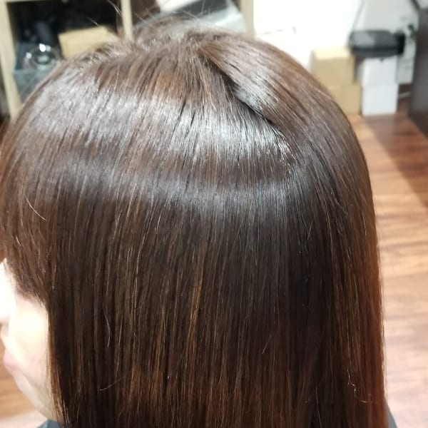 髪質改善ストレート