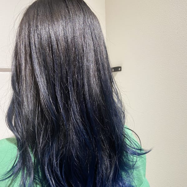 エアタッチバレイヤージュ/グラデーション/ブルー