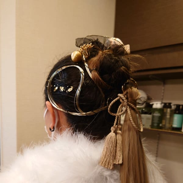 成人式ヘアセット★リハーサル付き★