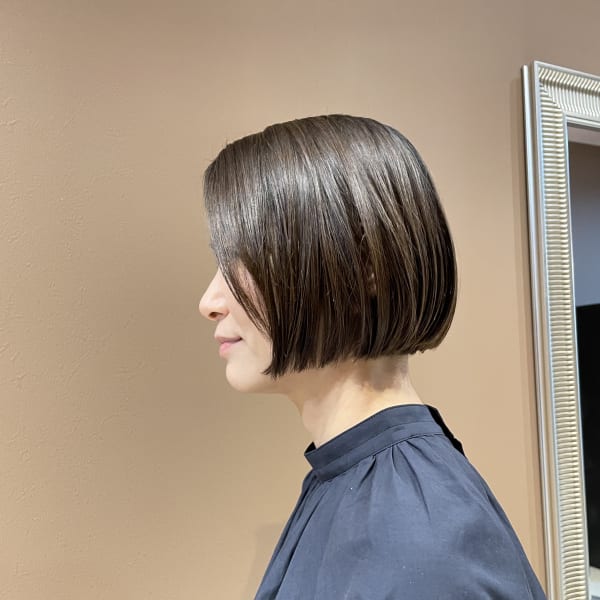 ミニマムボブ☆髪質改善トリートメント