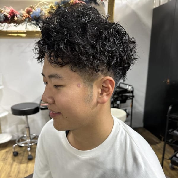 ショコラアッシュ ヘルシースタイル ふんわりカール 大人