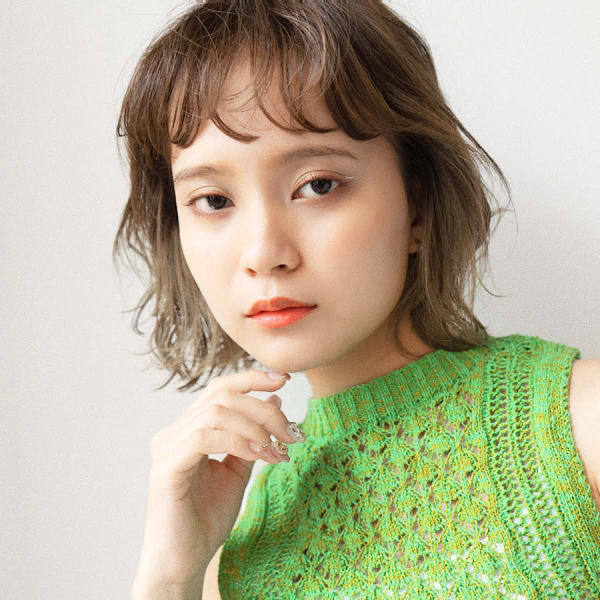 ショートボブ×ニュアンスパーマ|charites