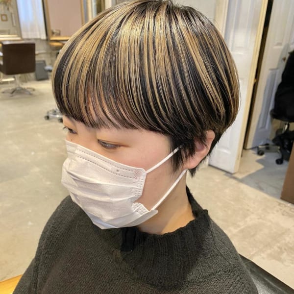 《kitin吉祥寺》デザインカラー　コンパクトショート