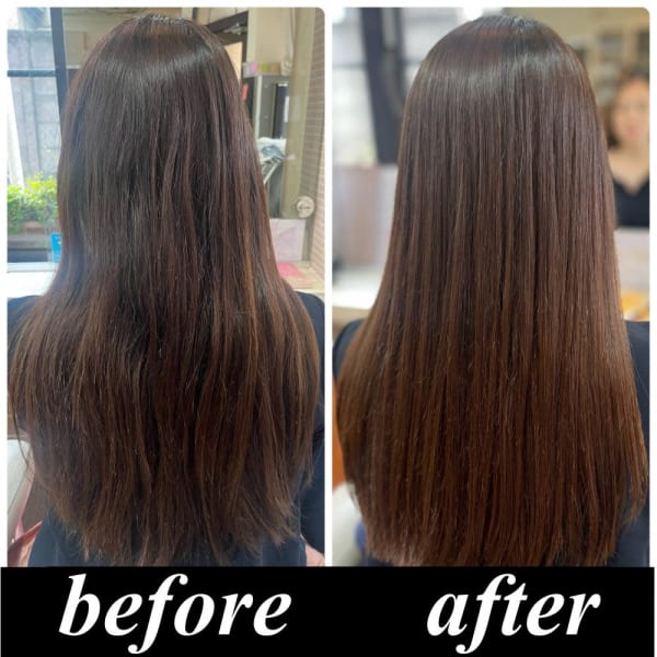 【美髪整形】異次元の最新髪質改善☆シルク酸性ストレート