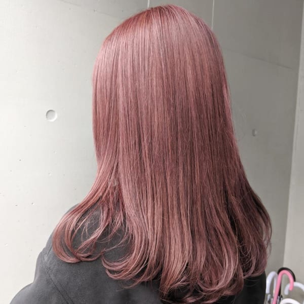 《kitin吉祥寺》ピンクベージュ 艶ロング