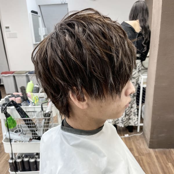 スパイラルパーマ