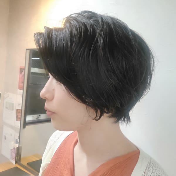ふんわりハンサムショート