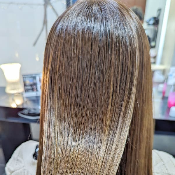 髪質改善カラー|powder hair luminity