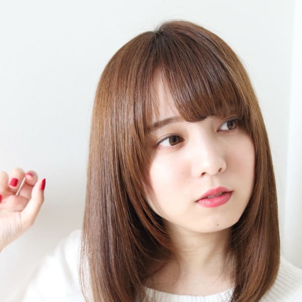 ナチュラルストレート|rubato ginza 銀座【ルバート  ギンザ】