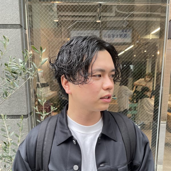 波巻パーマ　