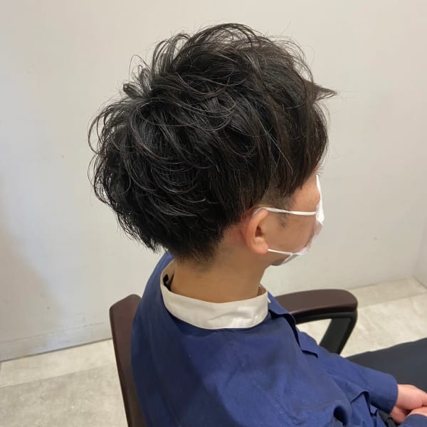 癖毛カット専門美容室 kusette×ショート|メンズくせ毛カット専門美容室 kusette