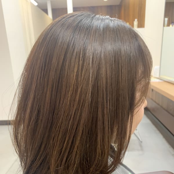 Knit hair×髪質改善ストレート矯正