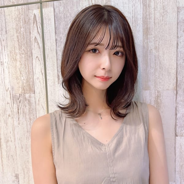 面長カバー/大人女子/似合わせ/くびれ/お任せヘア