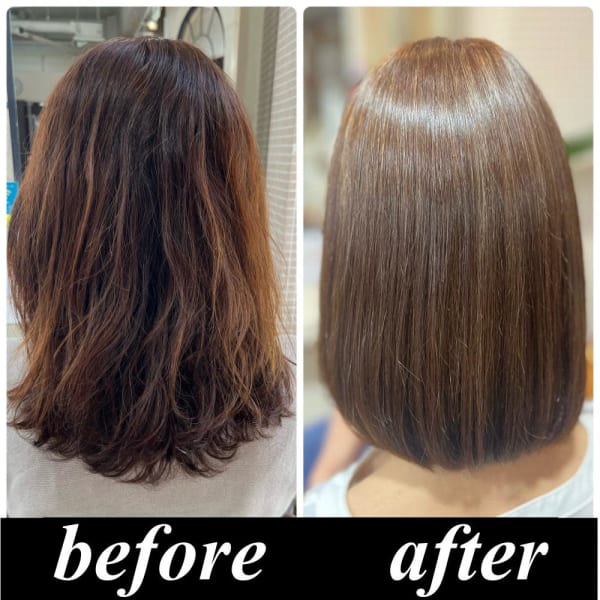 【美髪整形】異次元の最新髪質改善☆シルク酸性ストレート