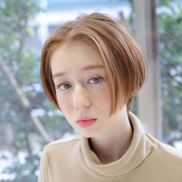 前下がりボブ|hair make MIKI 上野本店